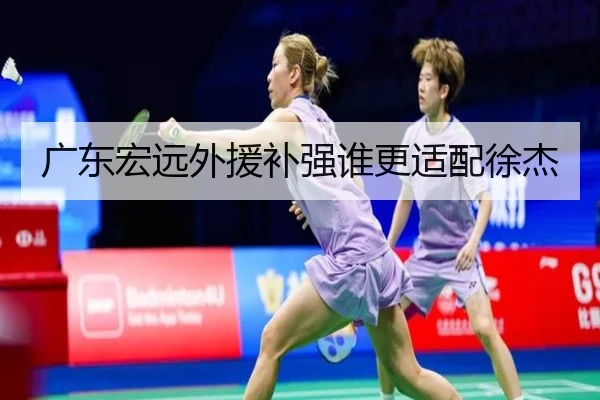 广东宏远外援补强谁更适配徐杰